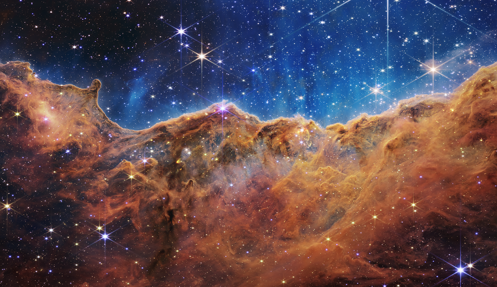 Star-forming region in the Carina Nebula