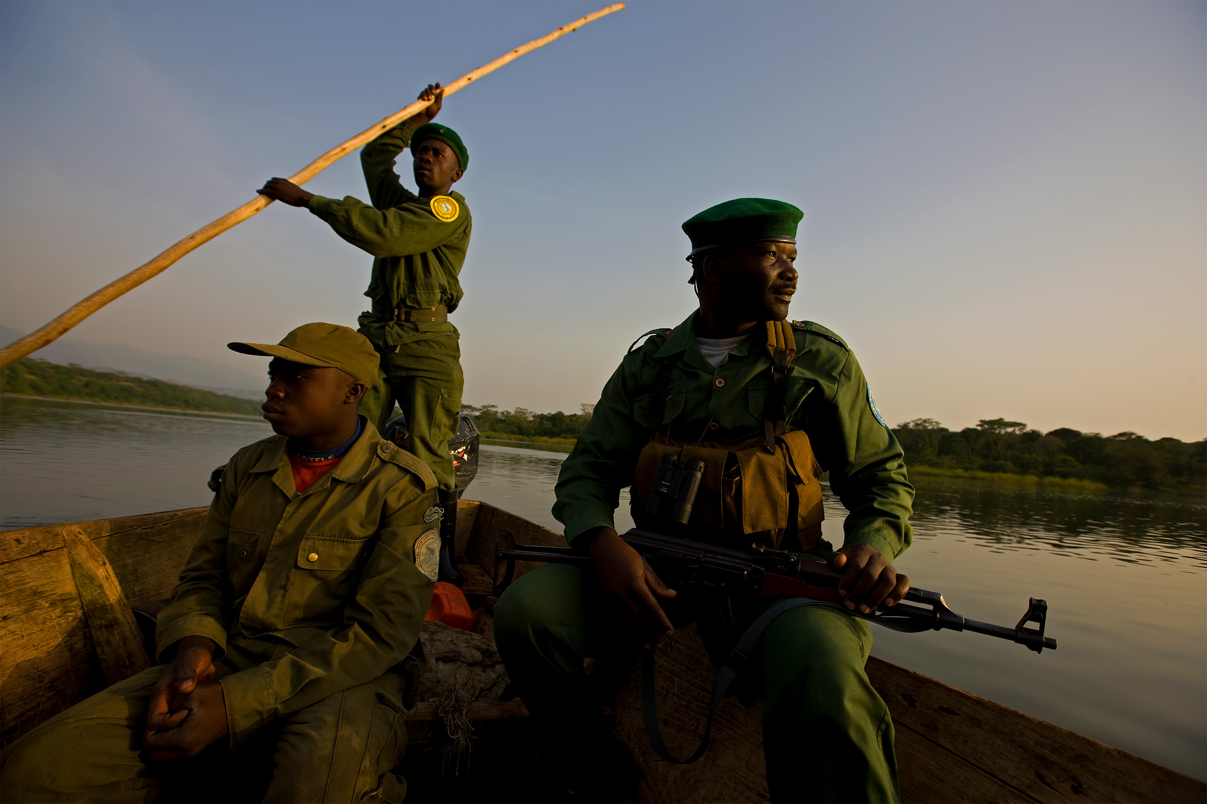 Rangers in Virgunga national park